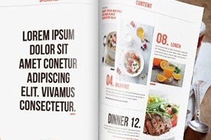 思考品牌食品包装画册设计