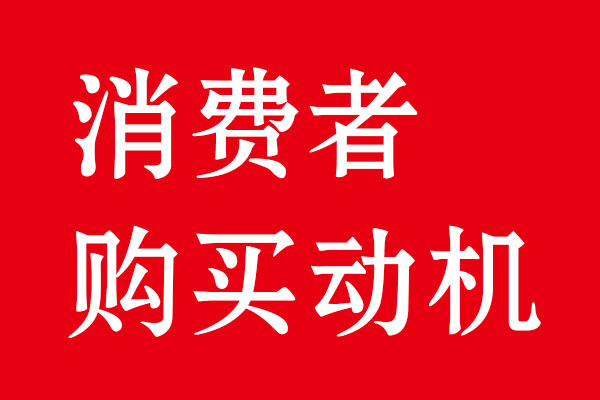 消费者购买动机分析·北斗品牌策划设计