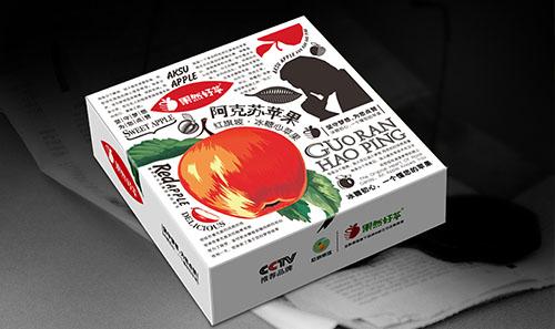  一个有故事的苹果·果然好苹品牌包装设计