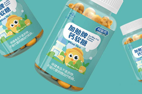 蓝帽软糖食品包装设计x北斗设计