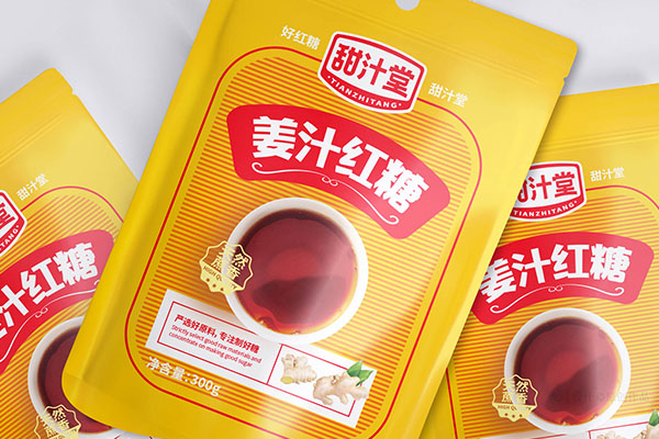 从 “甜汁堂” 看如何设计出彩的红糖包装 从 “甜汁堂” 看如何设计出彩的红糖包装